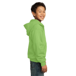 Port & Company - Youth Core Fleece Full-Zip Hooded Sweatshirt