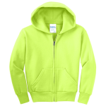 Port & Company - Youth Core Fleece Full-Zip Hooded Sweatshirt